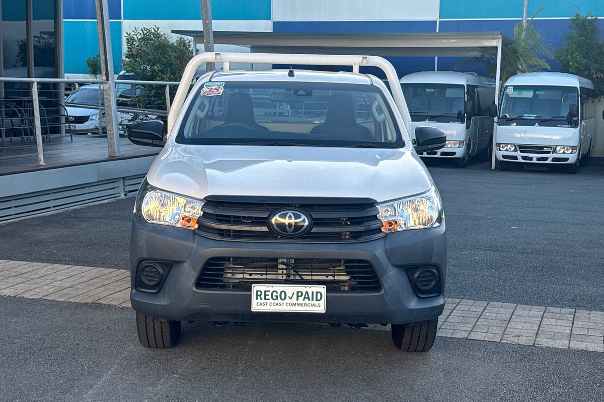 2019 Toyota Hilux Workmate TGN121R Rear Wheel Drive
