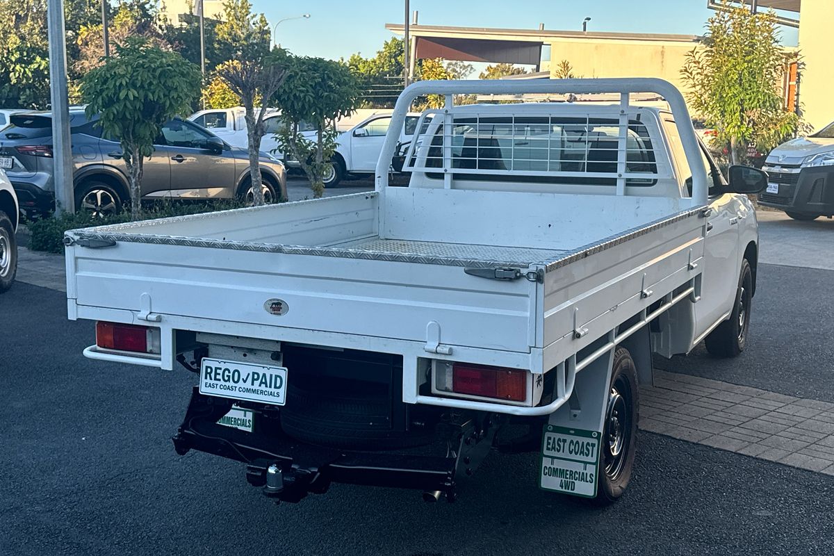 2019 Toyota Hilux Workmate TGN121R Rear Wheel Drive