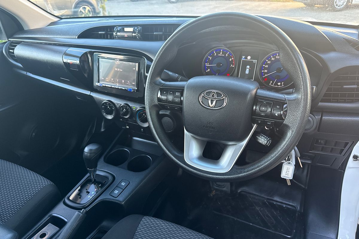 2019 Toyota Hilux Workmate TGN121R Rear Wheel Drive