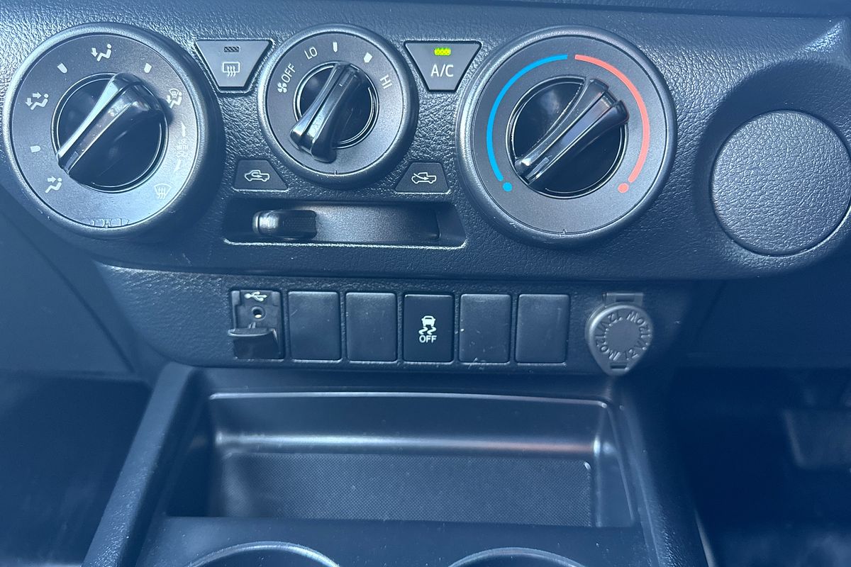 2019 Toyota Hilux Workmate TGN121R Rear Wheel Drive