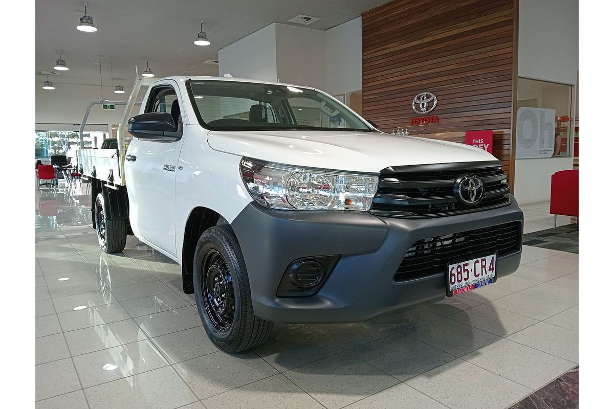 2021 Toyota Hilux Workmate TGN121R Rear Wheel Drive