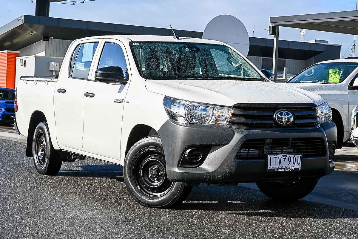 2021 Toyota Hilux Workmate TGN121R Rear Wheel Drive