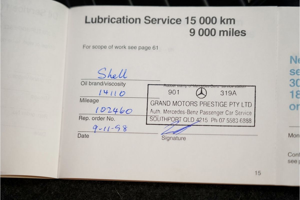 1996 Mercedes-Benz SL-Class SL280 R129
