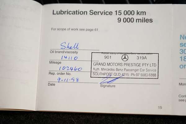 1996 Mercedes-Benz SL-Class SL280 R129