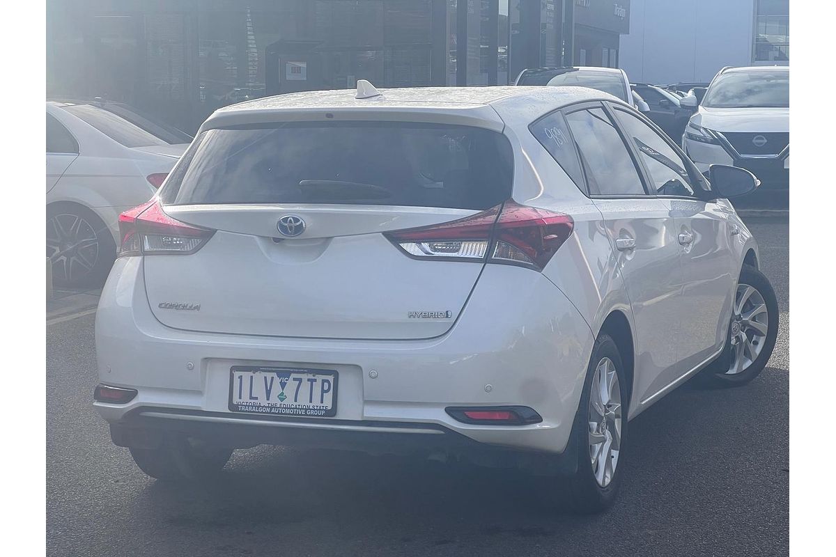 2017 Toyota Corolla Hybrid ZWE186R