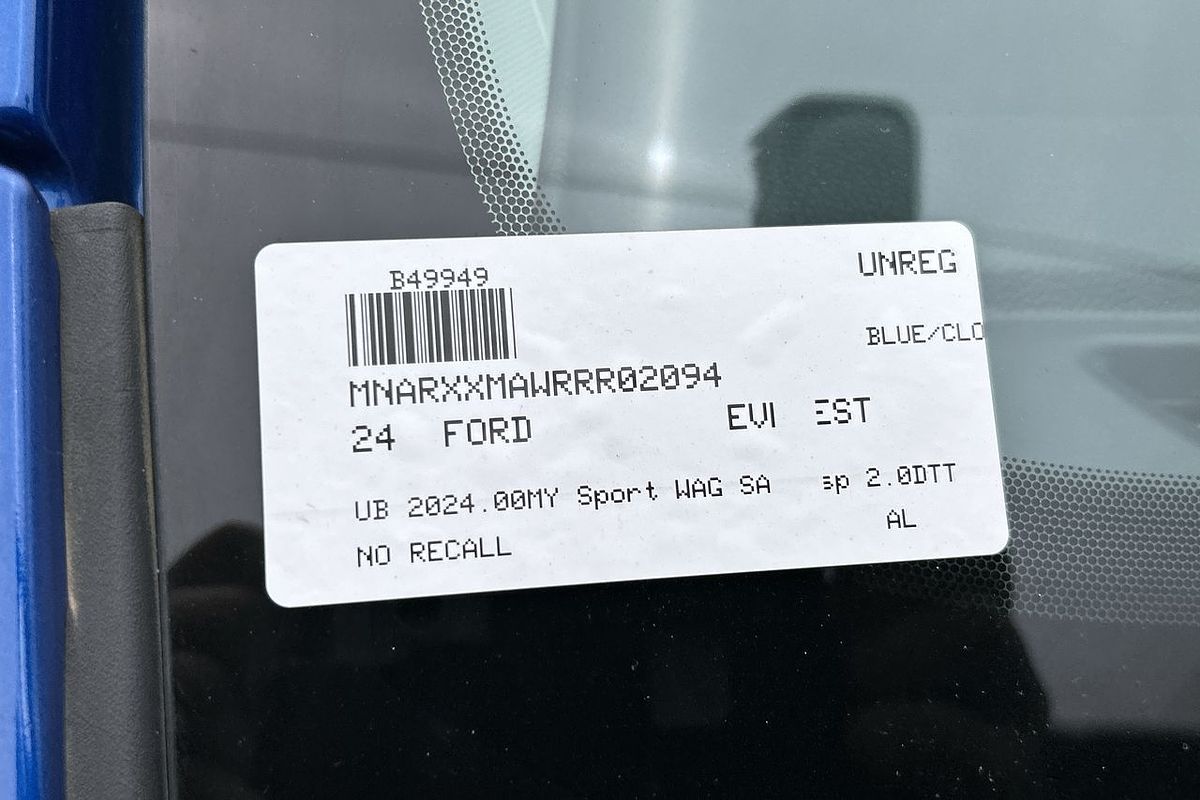 2024 Ford Everest Sport 2.0L