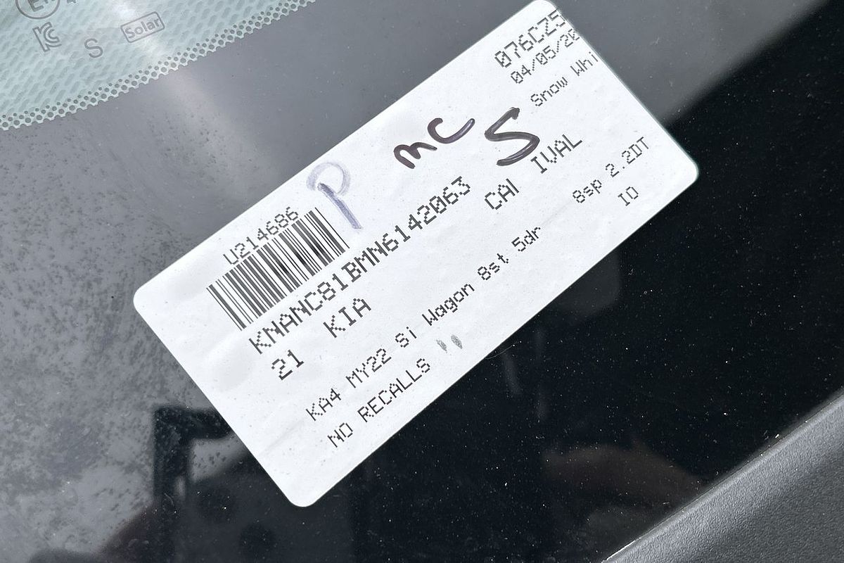 2021 Kia Carnival Si KA4