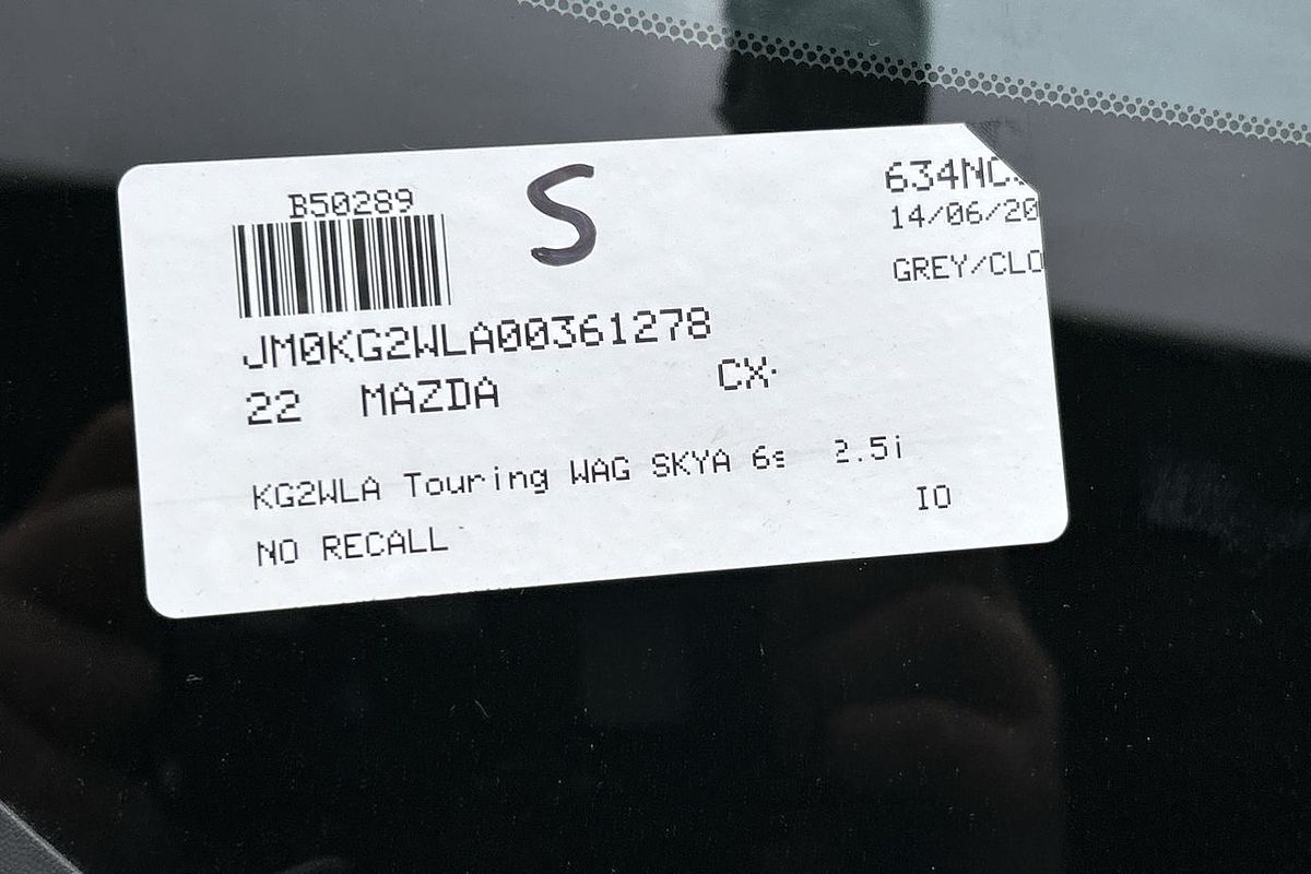 2022 Mazda CX-8 Touring KG Series