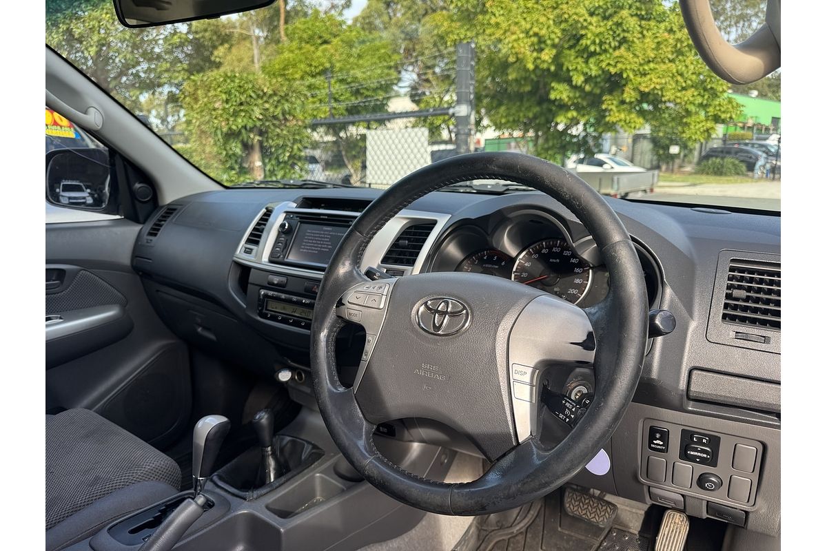 2012 Toyota Hilux SR5 (4x4) KUN26R MY12 4X4
