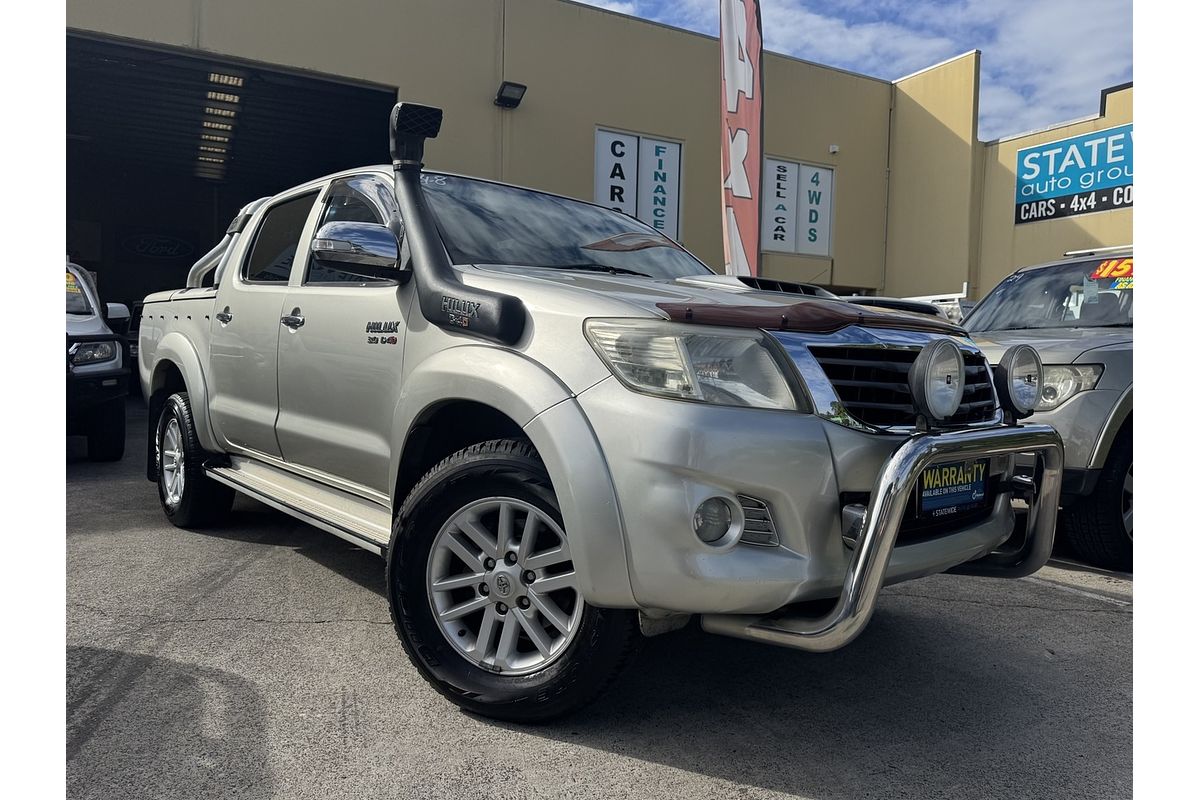 2012 Toyota Hilux SR5 (4x4) KUN26R MY12 4X4