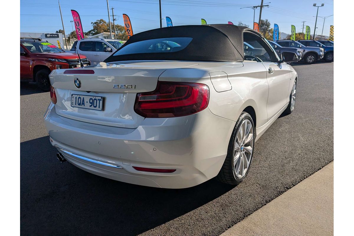 2015 BMW 2 Series 228i Luxury Line F23