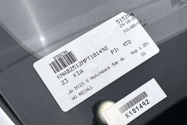 2023 Kia Picanto S JA