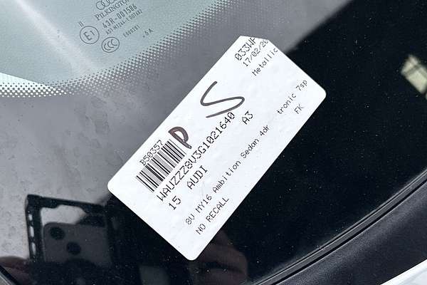 2015 Audi A3 Ambition 8V