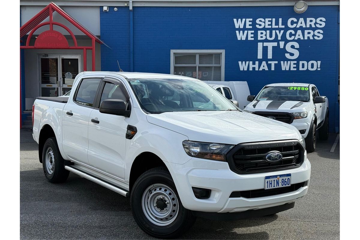 2021 Ford Ranger XL Hi-Rider PX MkIII Rear Wheel Drive 2.2L