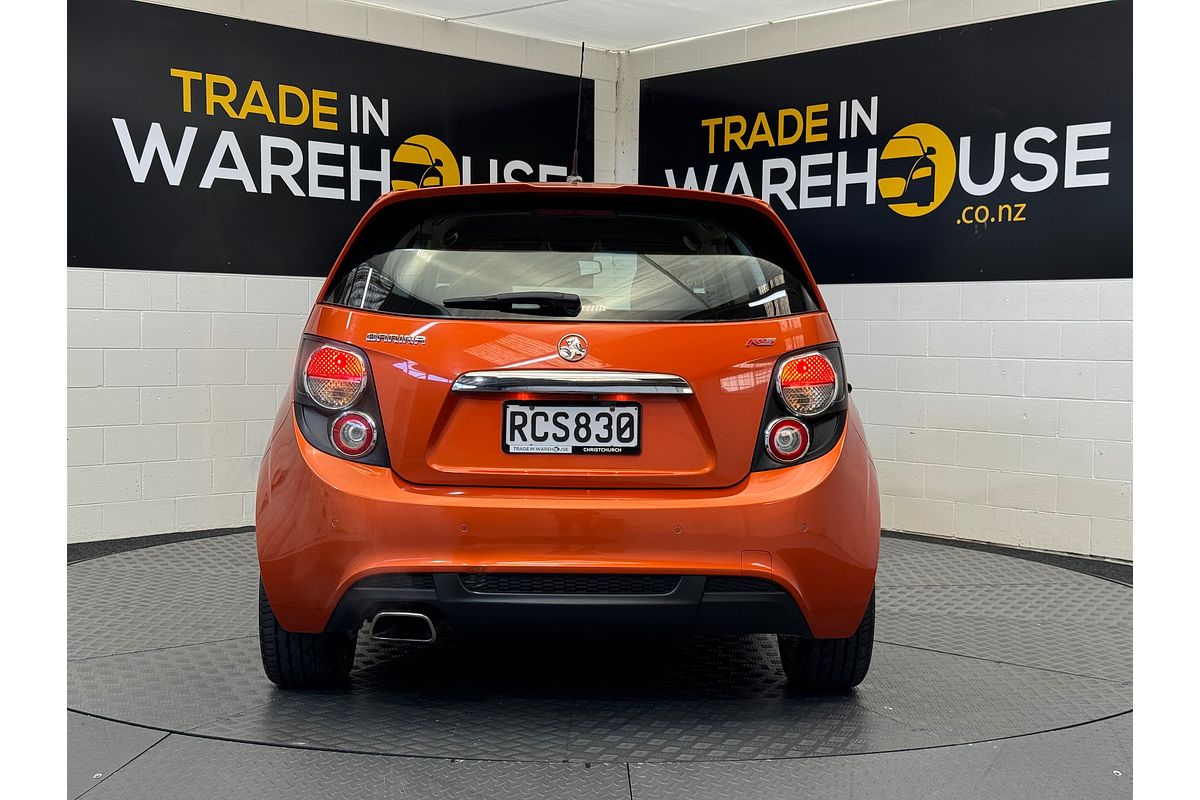 2015 Holden BARINA RS 1.4L Petrol Turbo Auto