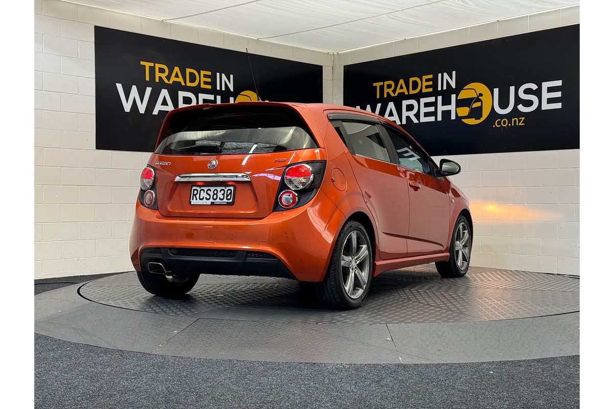 2015 Holden BARINA RS 1.4L Petrol Turbo Auto