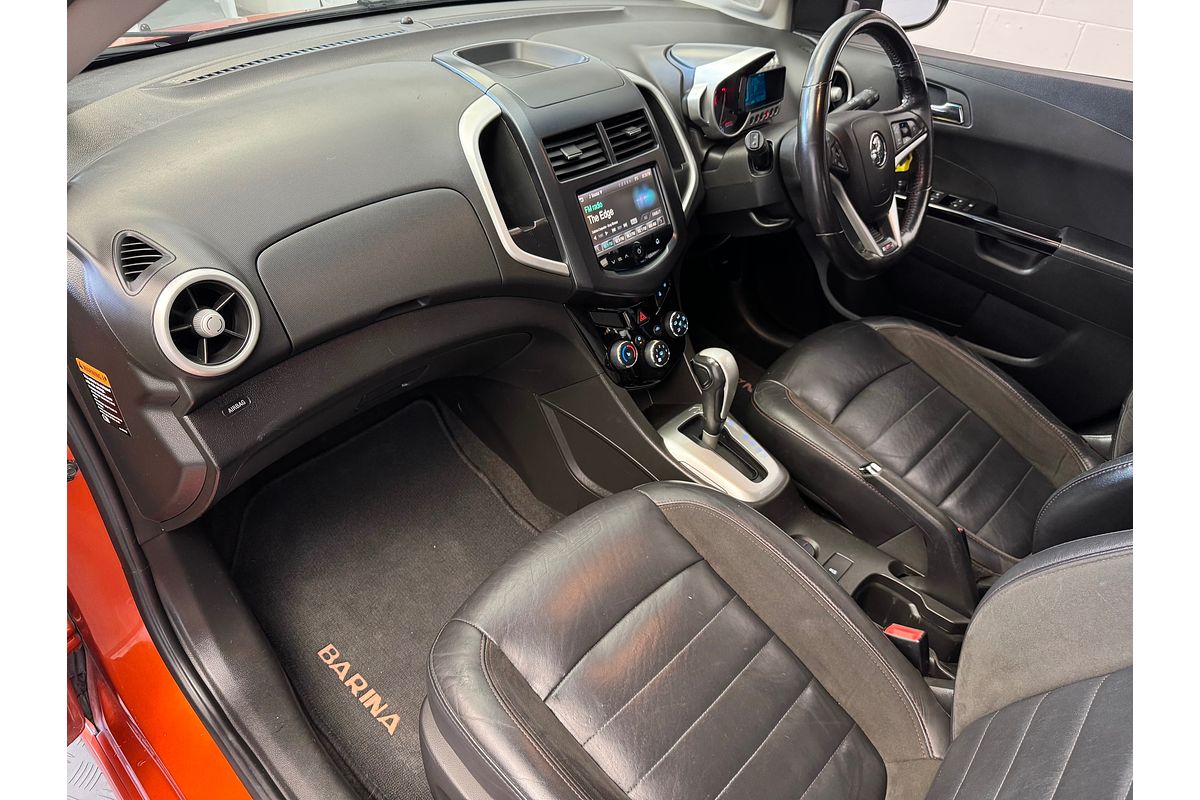 2015 Holden BARINA RS 1.4L Petrol Turbo Auto