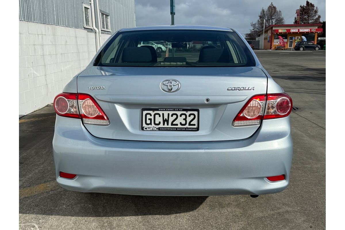 2011 Toyota COROLLA 1.8P GX SEDAN 4 4A