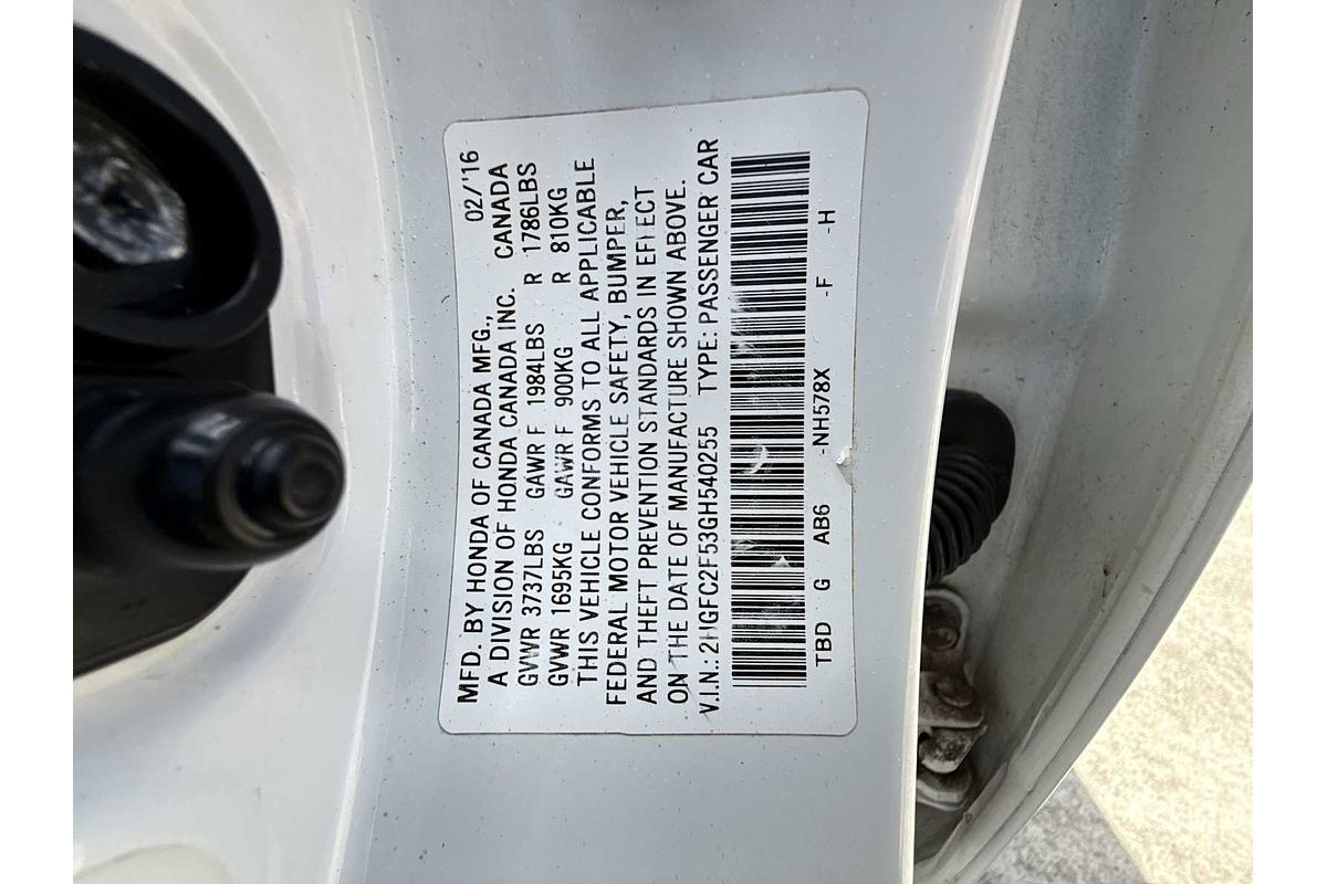 2016 Honda Civic LX
