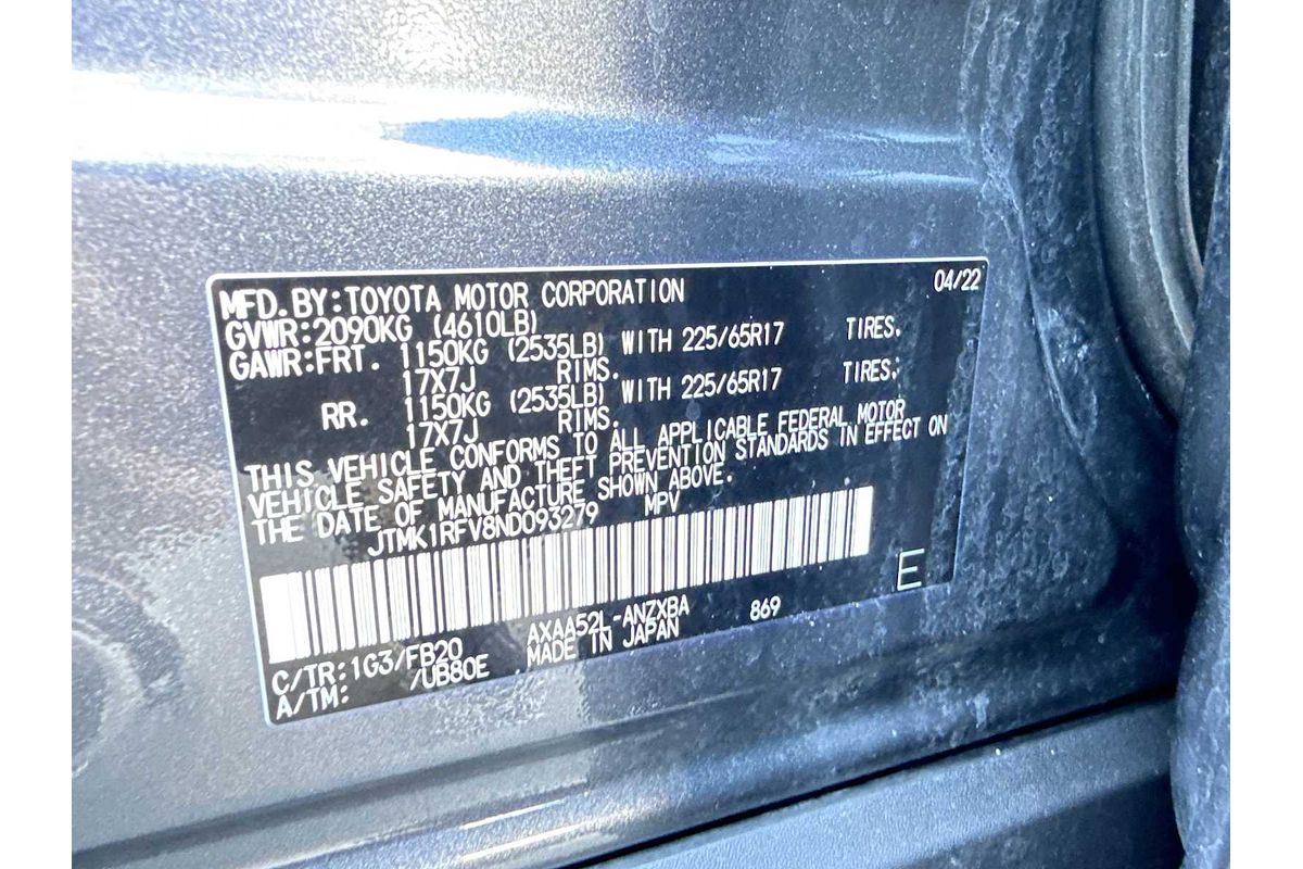 2022 Toyota RAV4 LE