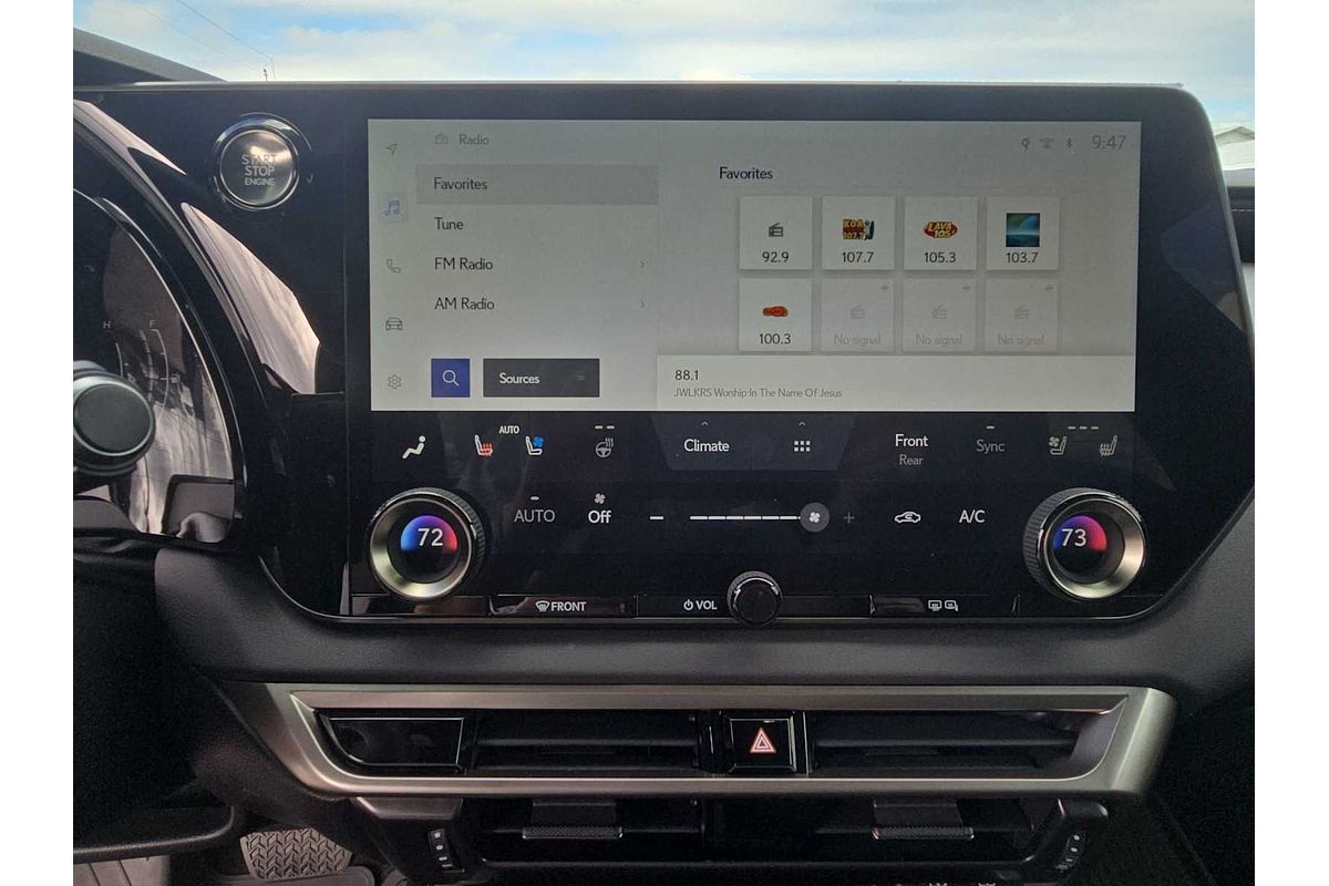2023 Lexus RX F SPORT Handling