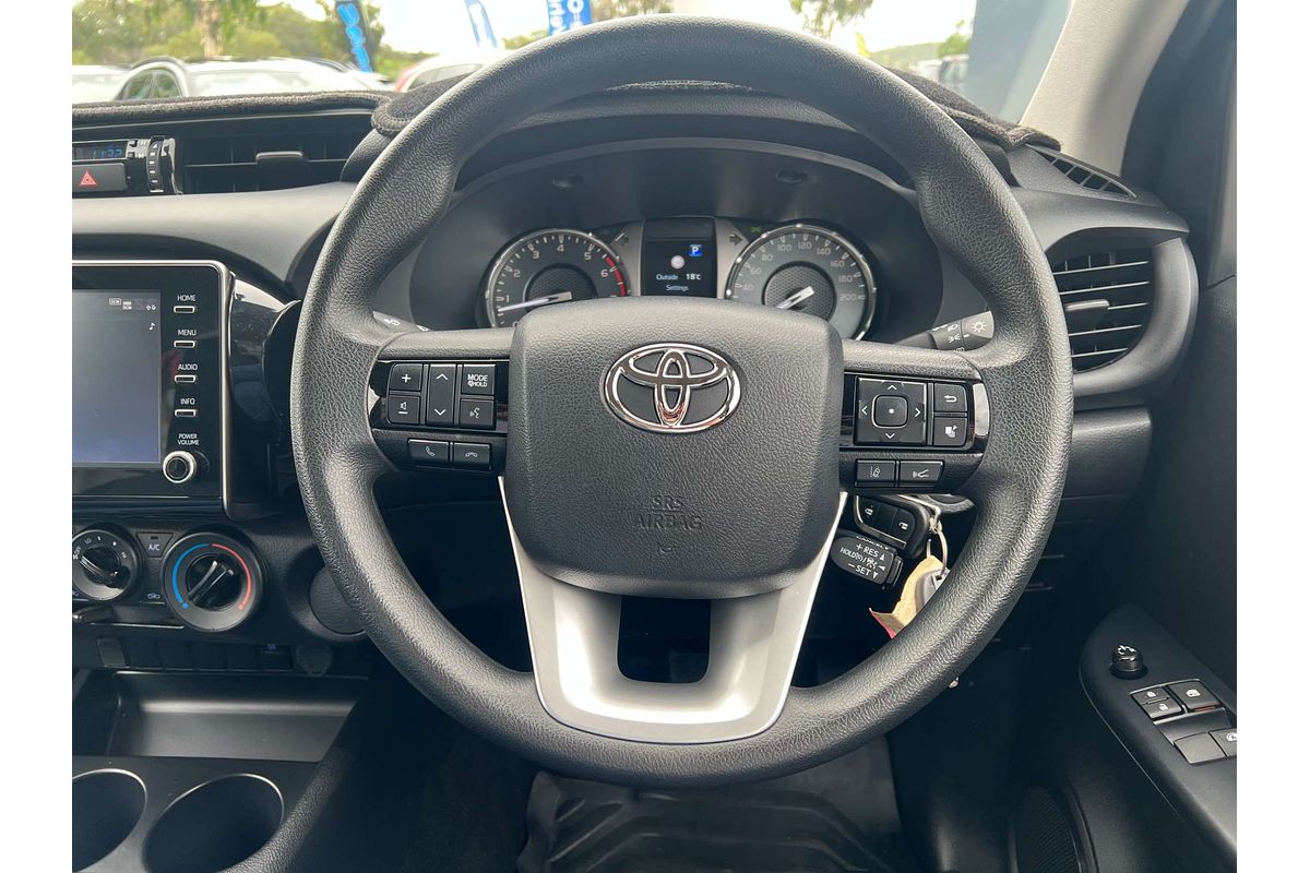 2022 Toyota Hilux Workmate TGN121R Rear Wheel Drive