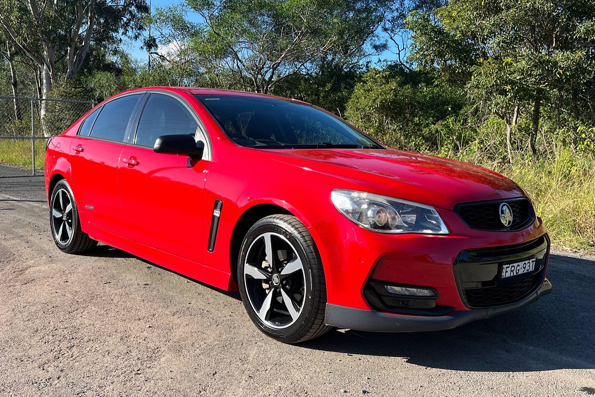2016 Holden Commodore SV6 Black VF Series II