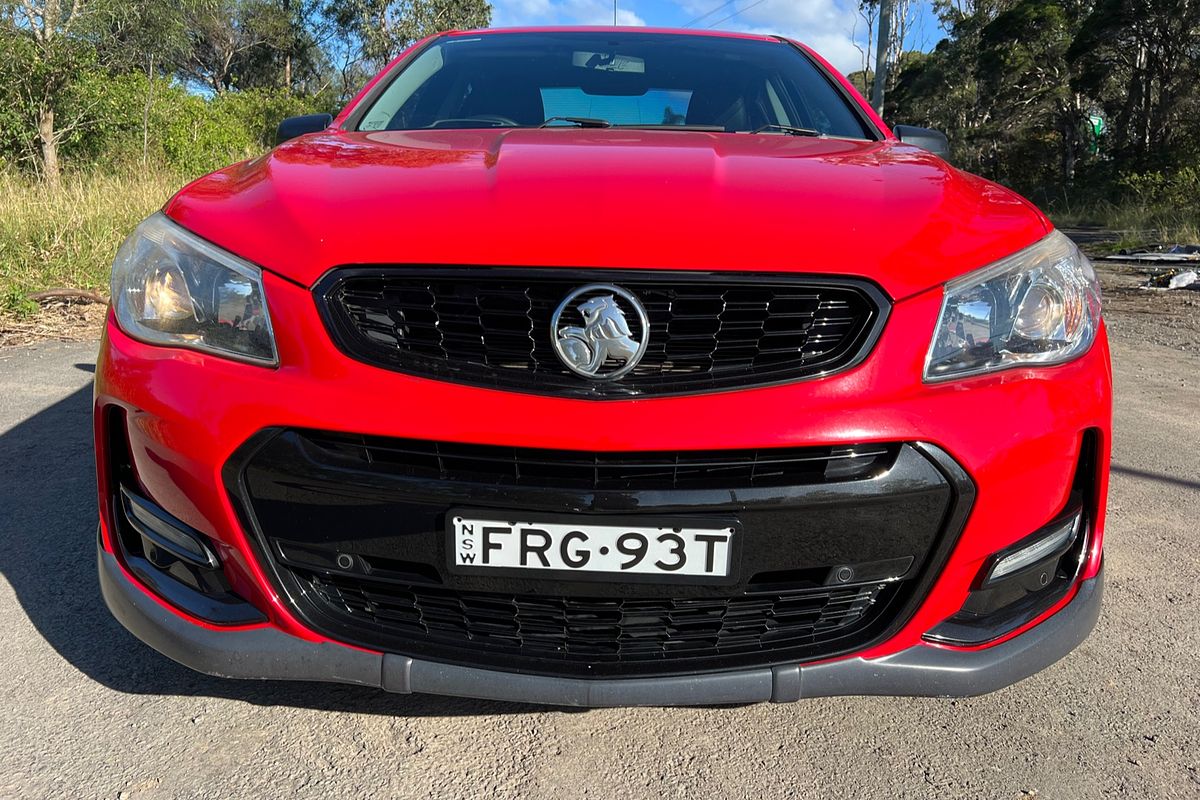 2016 Holden Commodore SV6 Black VF Series II
