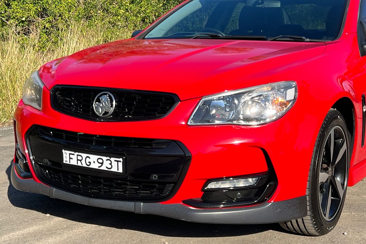 2016 Holden Commodore SV6 Black VF Series II