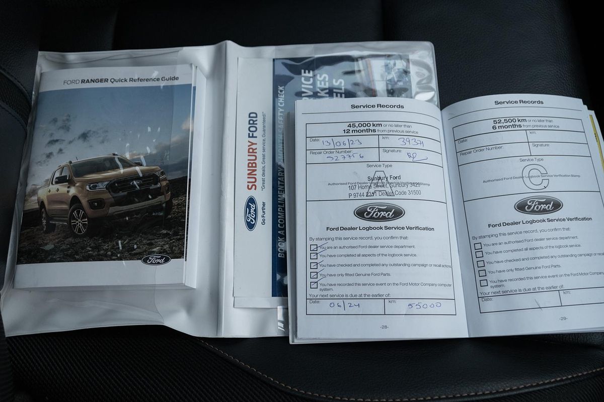 2022 Ford Ranger Wildtrak PX MkIII 4X4 2.0L