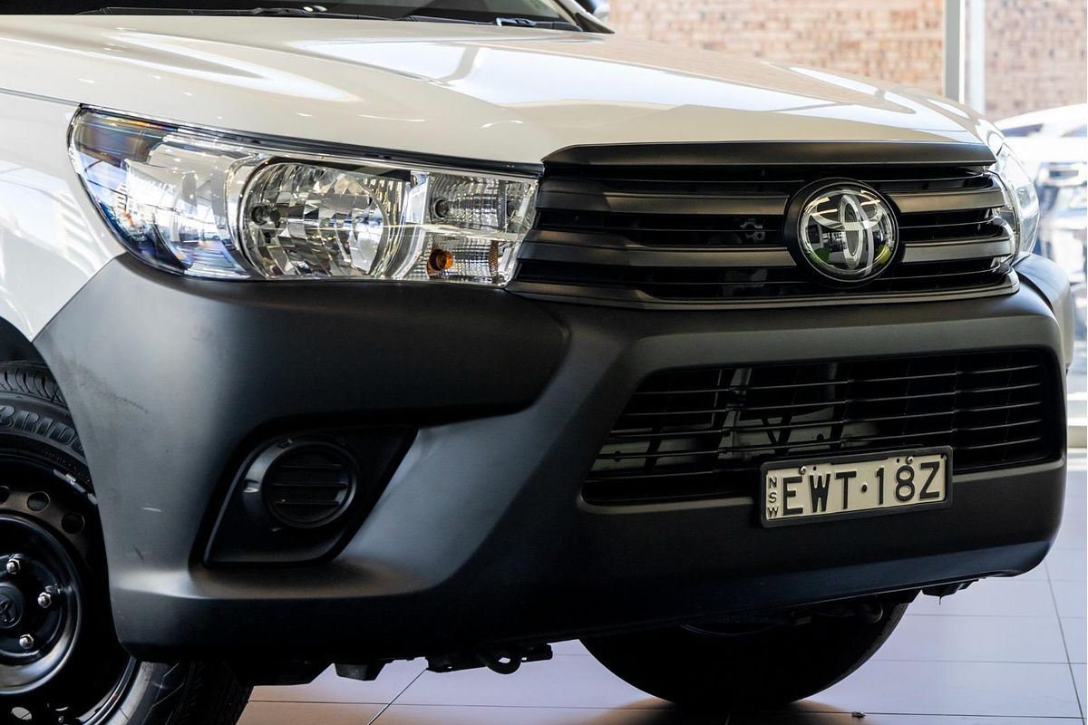 2022 Toyota Hilux Workmate TGN121R Rear Wheel Drive