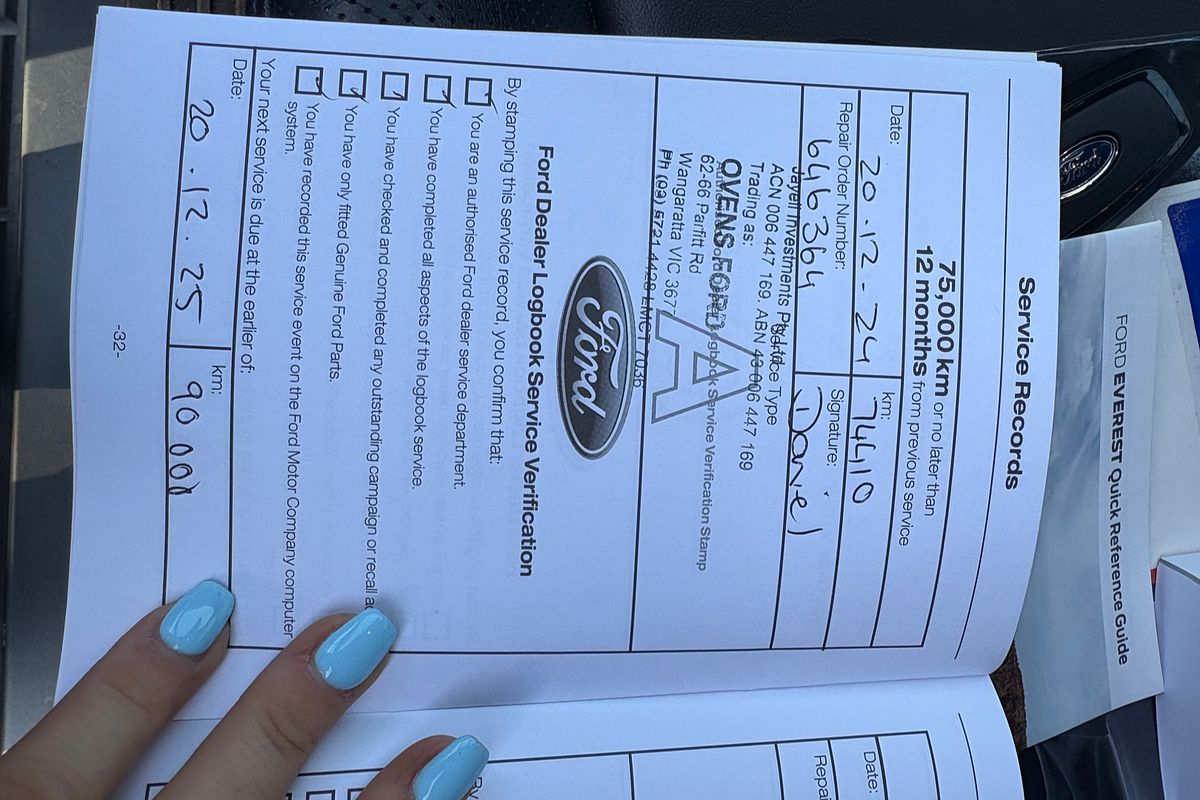 2021 Ford Everest Sport UA II 3.2L