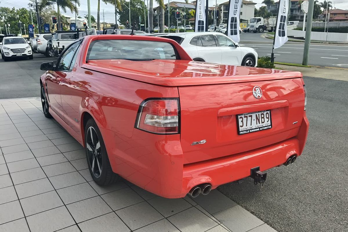 2016 Holden Ute SV6 Black VF Series II Rear Wheel Drive