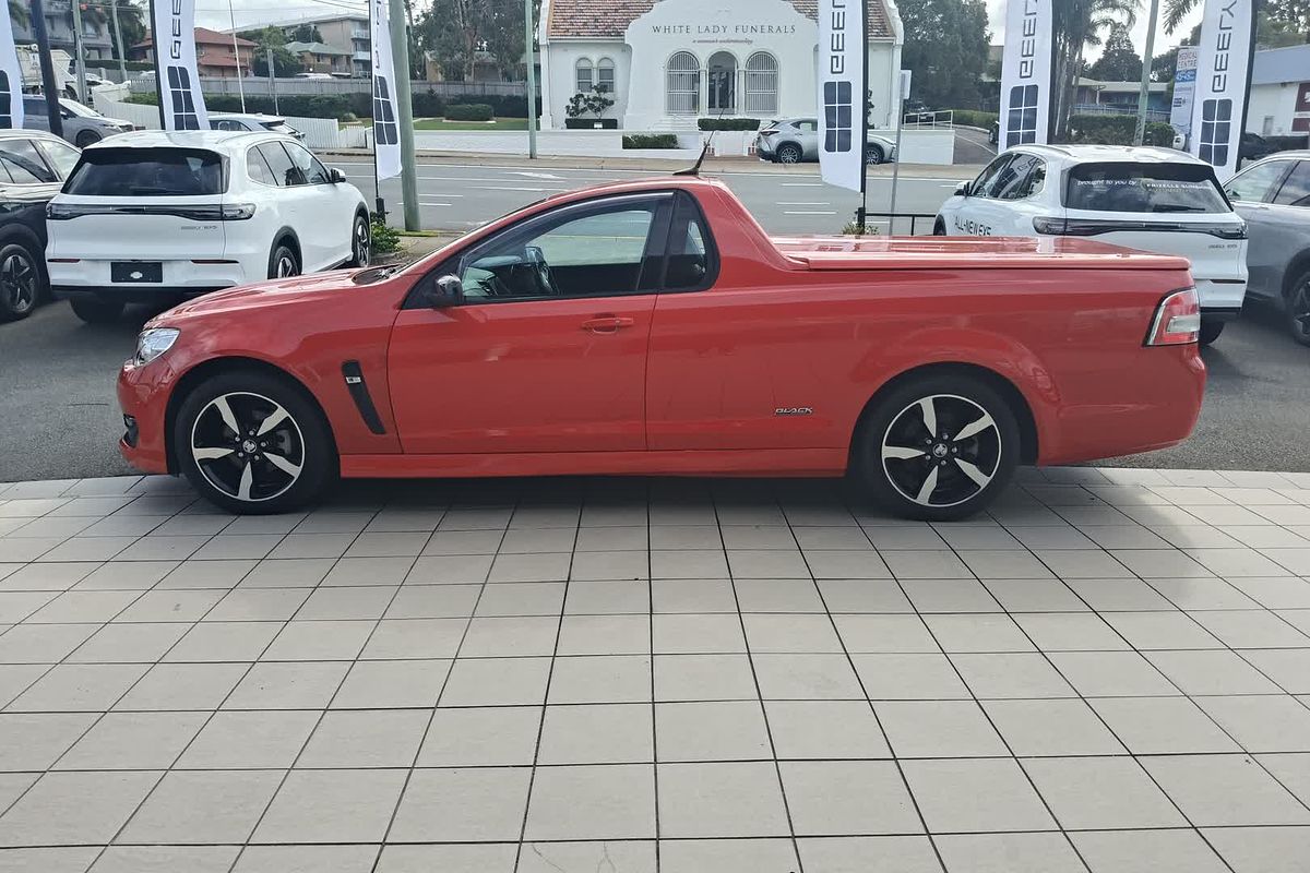 2016 Holden Ute SV6 Black VF Series II Rear Wheel Drive