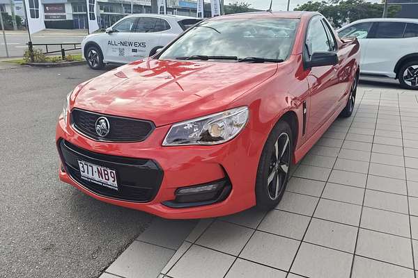 2016 Holden Ute SV6 Black VF Series II Rear Wheel Drive