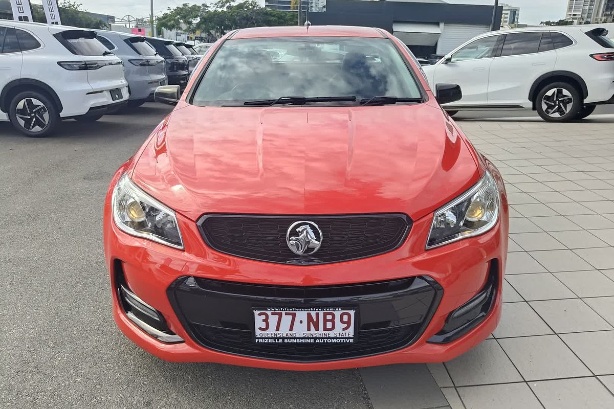 2016 Holden Ute SV6 Black VF Series II Rear Wheel Drive