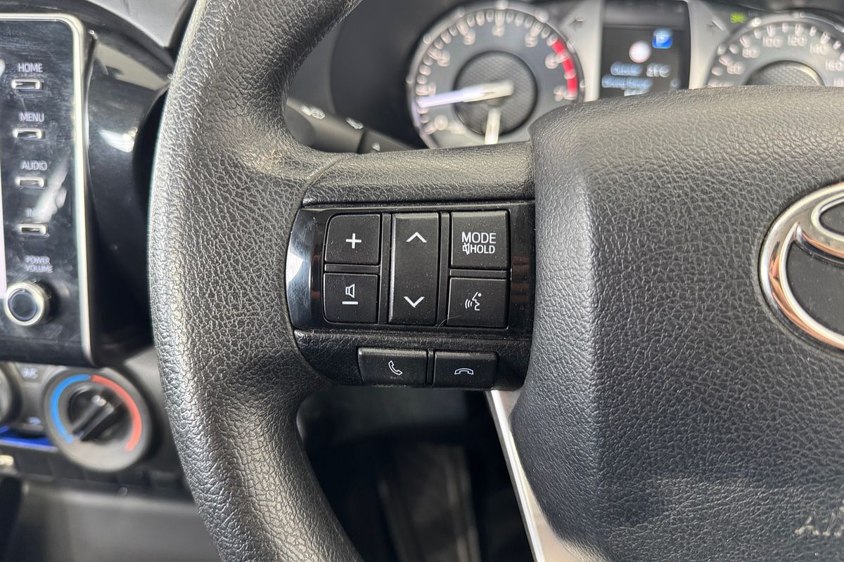 2022 Toyota Hilux Workmate TGN121R Rear Wheel Drive