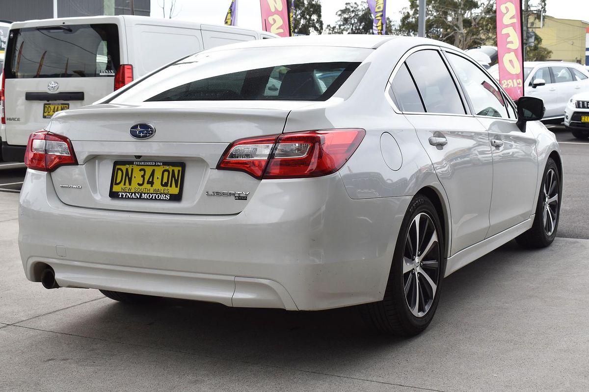 2015 Subaru Liberty 2.5i Premium 6GEN