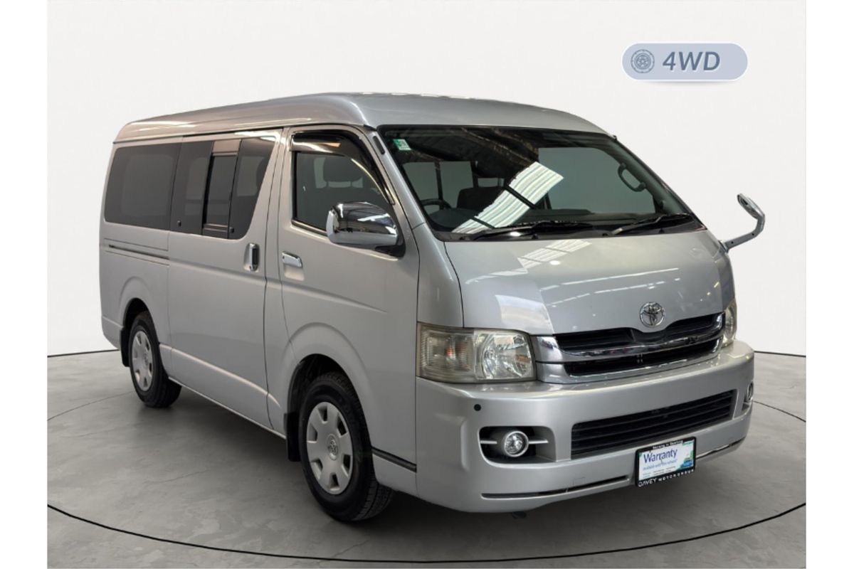 2010 Toyota Hiace Super GL Wide 4WD