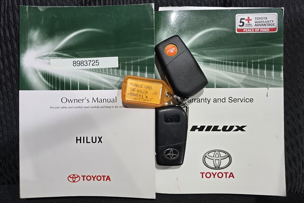 2019 Toyota Hilux Hilux 4x4 SR 2.8L T Diesel Manual Single Cab C/C GUN126R 4X4