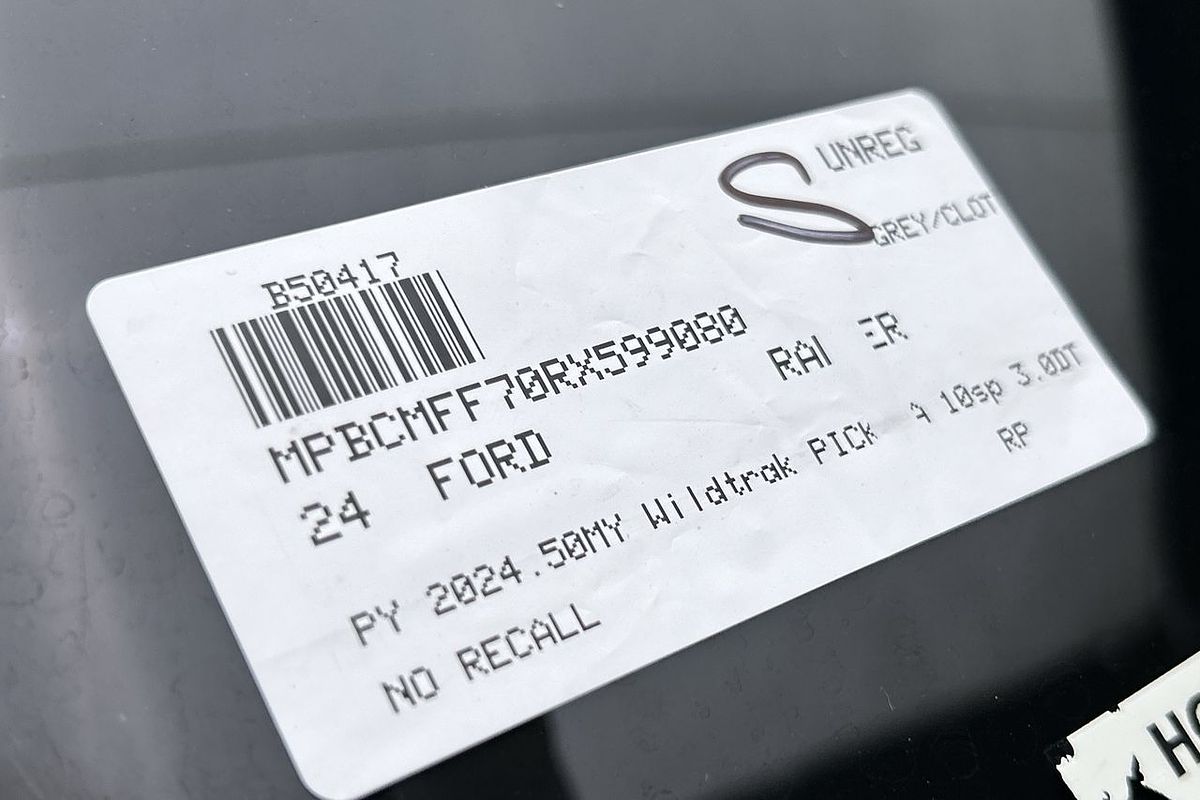 2024 Ford Ranger Wildtrak 4X4 3.0L