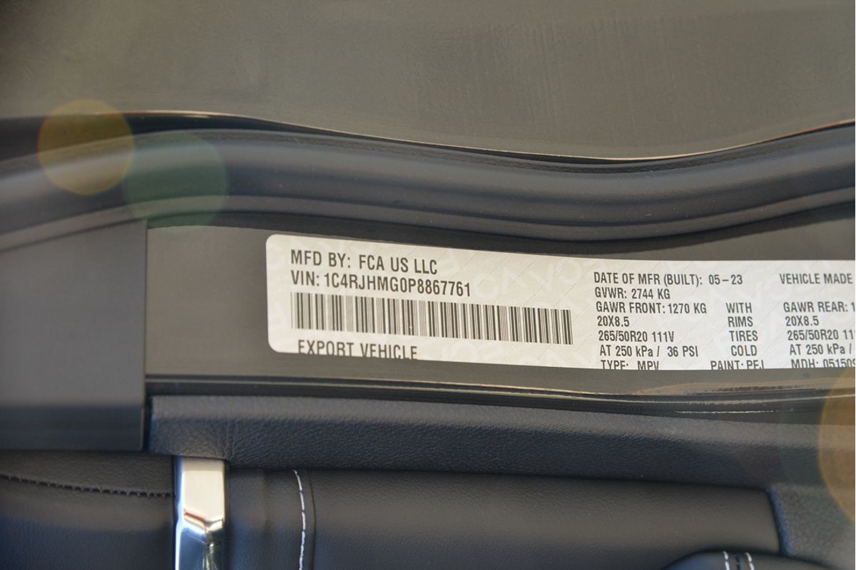 2023 Jeep Grand Cherokee Overland WL