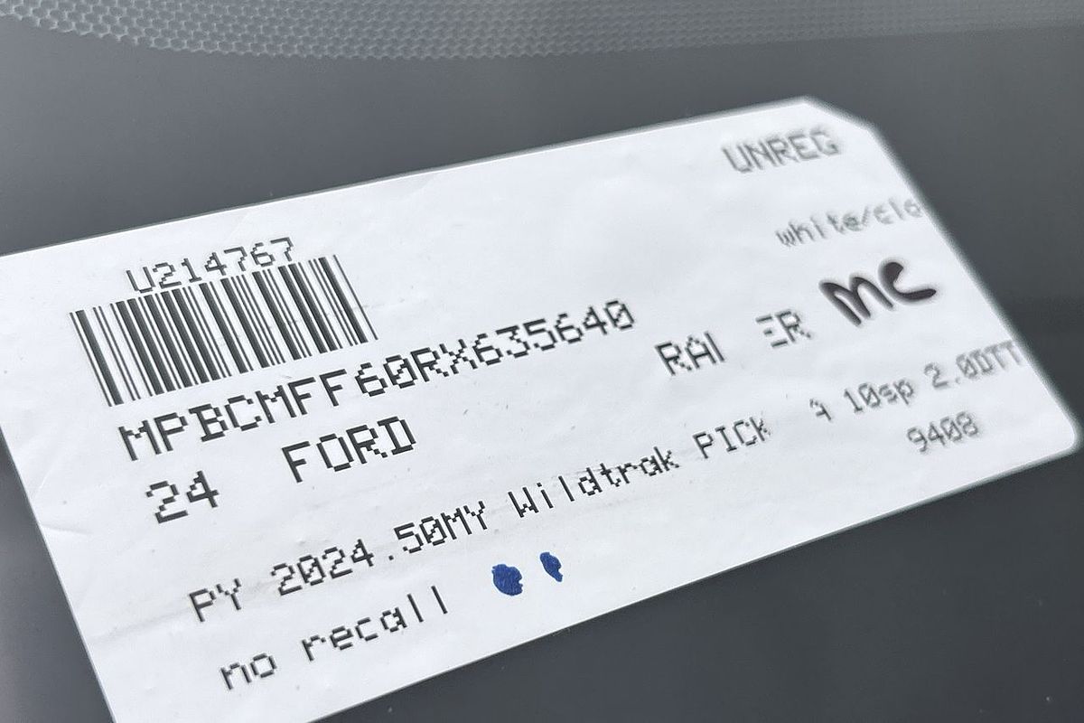 2024 Ford Ranger Wildtrak 4X4 2.0L