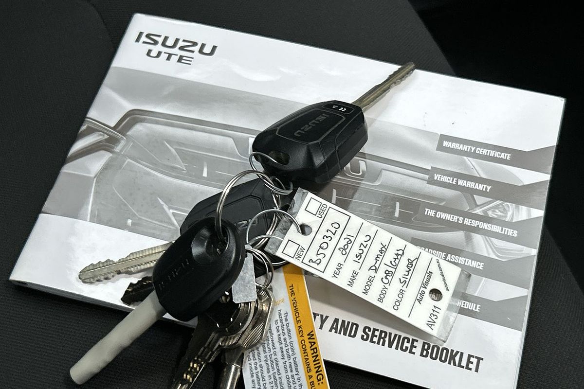 2021 Isuzu D-MAX SX High Ride Rear Wheel Drive