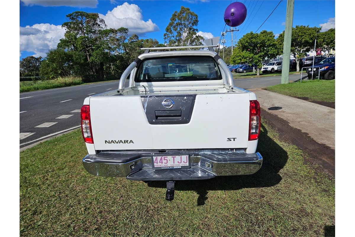 2013 Nissan Navara ST D40 S6 4X4