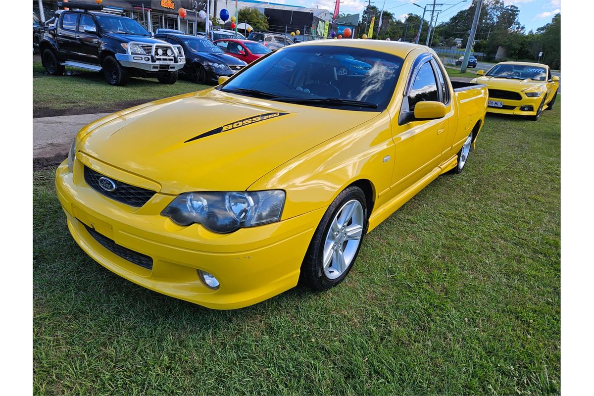 2005 Ford Falcon Ute XR8 BA Mk II Rear Wheel Drive