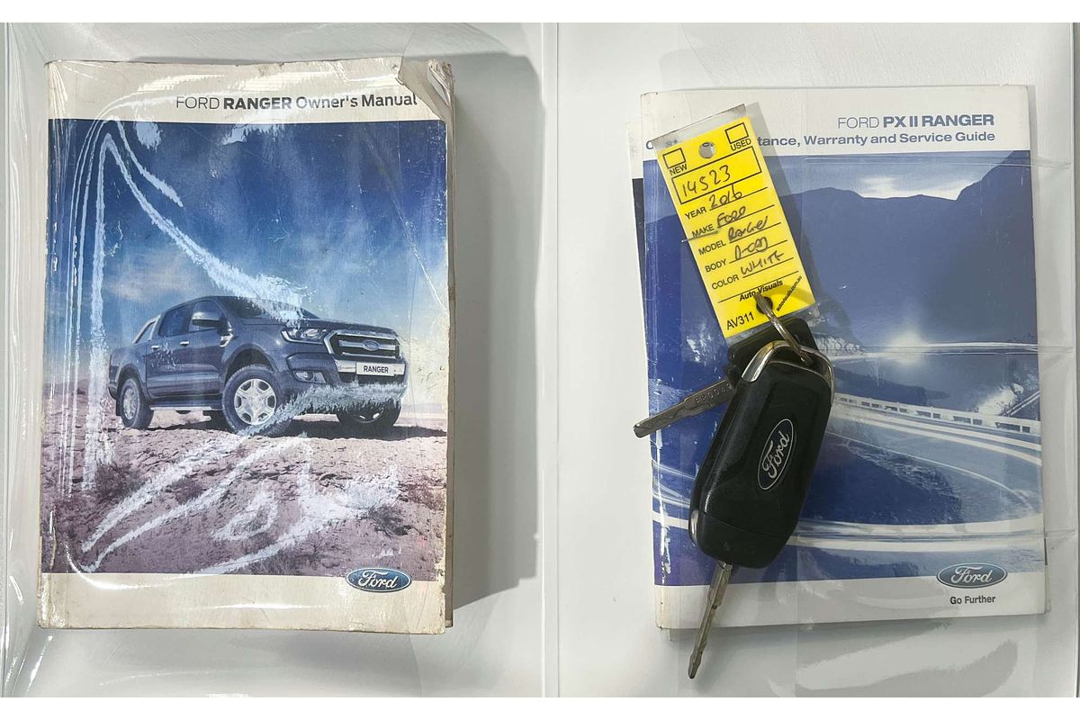 2016 Ford Ranger XL PX MkII 4X4 2.2L
