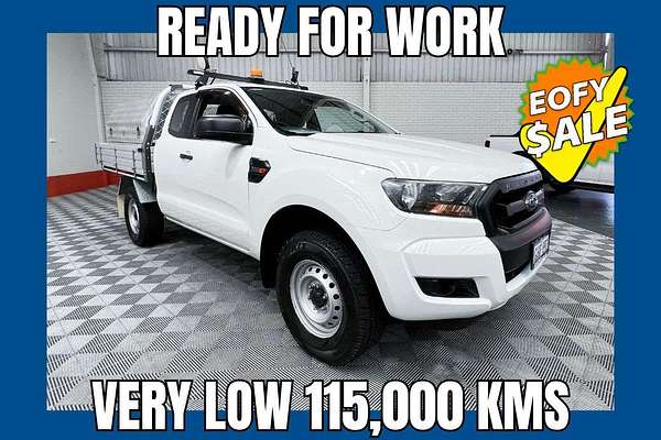 2017 Ford Ranger XL Hi-Rider PX MkII Rear Wheel Drive 2.2L