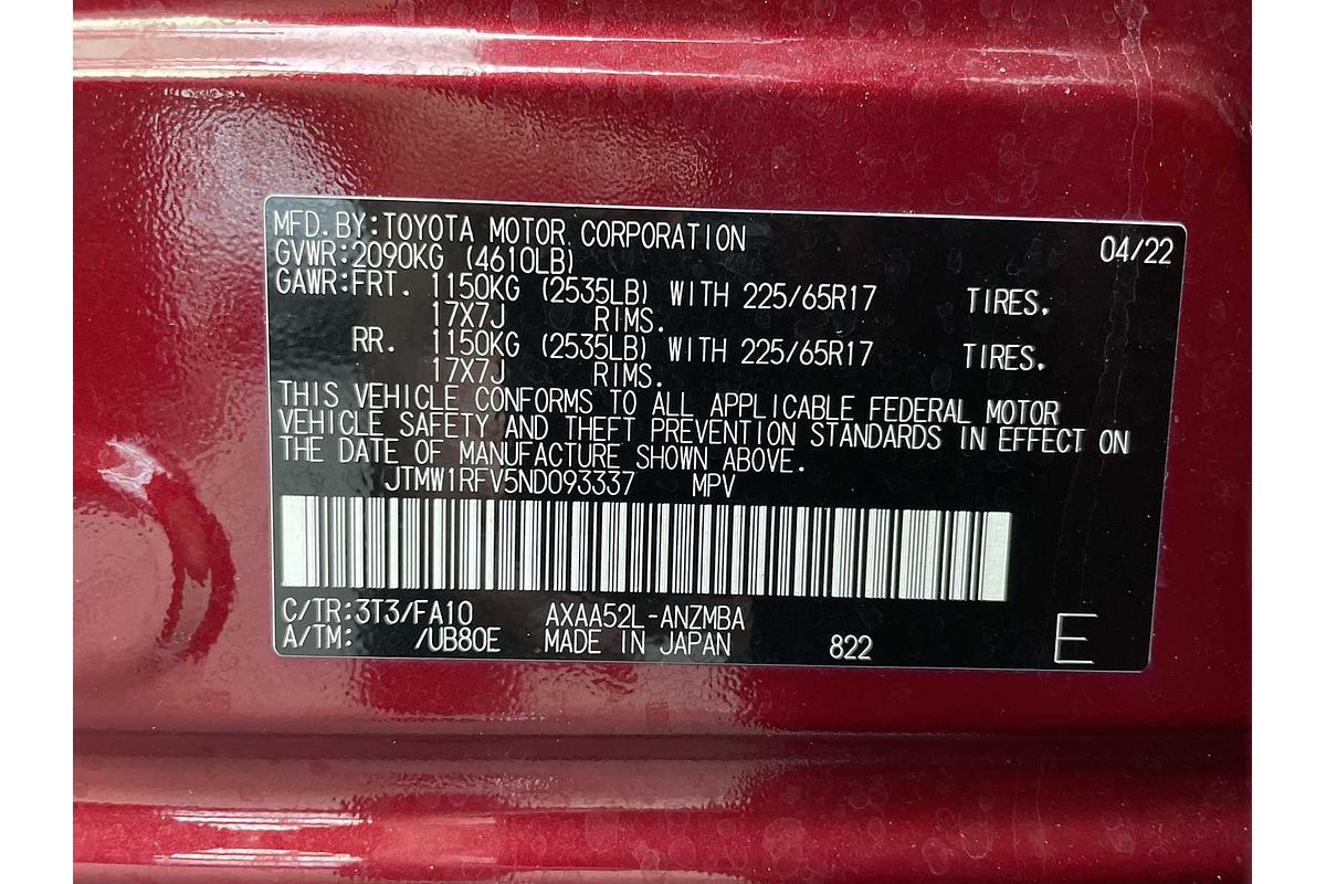 2022 Toyota RAV4 XLE