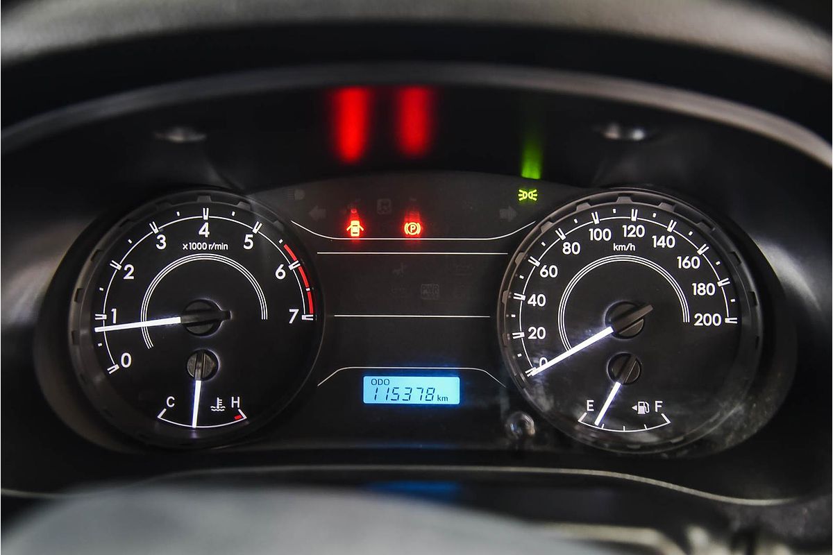 2019 Toyota Hilux Workmate TGN121R Rear Wheel Drive